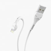 Превью Кабель HOCO X37 Cool power для Apple (USB - Lightning) белый — 3