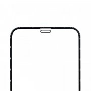 Превью Защитное стекло для Apple iPhone 12 (полное покрытие) (черное) — 2