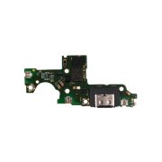 Шлейф для Huawei Y8p плата на разъем зарядки/микрофон Премиум — 2