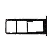 Контейнер SIM для Samsung Galaxy A02s (A025F) (черный) — 1