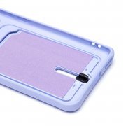 Чехол-накладка - SC304 с картхолдером для Xiaomi 13 Lite (217996) (светло-лиловая) — 3