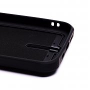 Чехол-накладка - SC304 с картхолдером для Apple iPhone 13 (208480) (черная) — 2