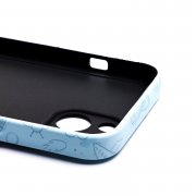 Чехол-накладка Luxo Creative для Apple iPhone 13 (104) (голубая) (рисунок) — 3