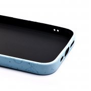 Чехол-накладка Luxo Creative для Apple iPhone 13 (104) (голубая) (рисунок) — 2