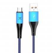 Кабель SKYDOLPHIN S49V (USB - micro USB) (синий)