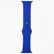 Ремешок ApW Sport Band Apple Watch 45 mm Watch 42 mm силикон на кнопке (L) (синий) — 1