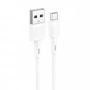 Кабель Hoco X83 (USB - micro USB) (белый)