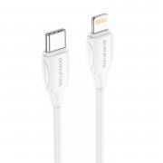 Кабель для Apple Borofone BX19 (Type-C - lightning) (белый) — 1