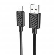 Кабель Hoco X88 (USB - lightning) 100см (черный)