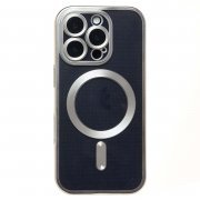 Чехол-накладка SafeMag для Apple iPhone 16 Pro (серебристая) — 1