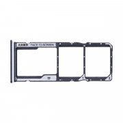 Контейнер SIM для Xiaomi Redmi Note 12 4G (черный) — 2