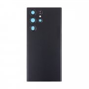 Задняя крышка для Samsung Galaxy S22 Ultra (S908B) (черная) Премиум — 2