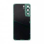 Задняя крышка для Samsung Galaxy S22 (S901B) (черная) премиум