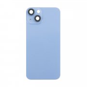 Задняя крышка для Apple iPhone 14 (синяя) премиум — 2