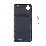 Задняя крышка для Samsung Galaxy A03 Core (A032F) (черная) — 1