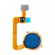 Шлейф для Xiaomi Redmi 12C сканер отпечатка пальцев (синий) — 2