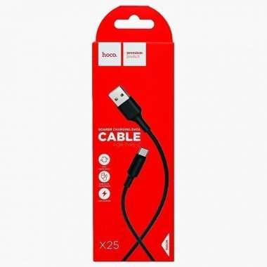 Кабель HOCO X25 Soarer (USB - Type-C) черный &mdash; 2
