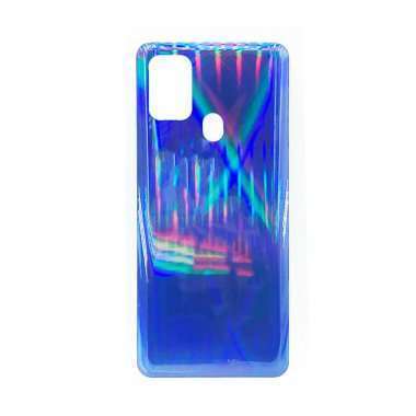 Задняя крышка для Samsung Galaxy A21s (A217F) (синяя) &mdash; 1