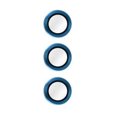 Защитное стекло камеры для Apple iPhone 12 Pro Max (синее) &mdash; 1