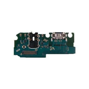 Шлейф для Samsung Galaxy M12 (M127F) плата на разъем зарядки/разъем гарнитуры/микрофон Премиум — 2