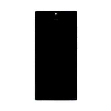 Дисплейный модуль с тачскрином для Samsung Galaxy S22 Ultra (S908B) (белый)