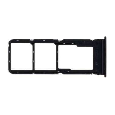 Контейнер SIM для Vivo Y31 2021 (черный) — 2