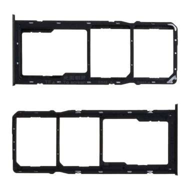 Контейнер SIM для Realme C25s (черный) &mdash; 1