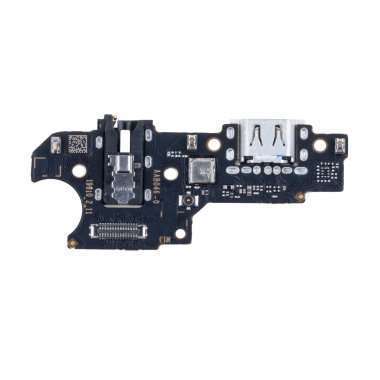Шлейф для Realme C20 плата на разъем зарядки/разъем гарнитуры/микрофон Премиум — 2