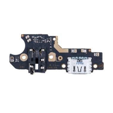 Шлейф для Realme C21Y плата на разъем зарядки/разъем гарнитуры/микрофон Премиум