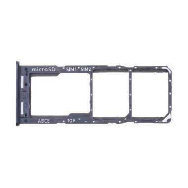 Контейнер SIM для Samsung Galaxy A23 (A235F) (черный) &mdash; 2
