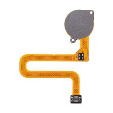 Шлейф для Xiaomi Redmi 10C + сканер отпечатка пальцев (черный) — 1