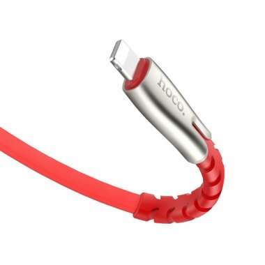 Кабель Hoco U58 Core для Apple (USB - lightning) (красный) — 5