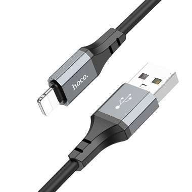 Кабель Hoco X86 Spear для Apple (USB - lightning) (черный) — 5