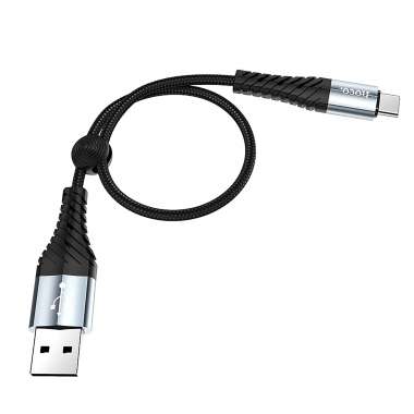 Кабель Hoco X38 Cool (USB - Type C) (черный) — 5