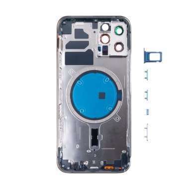 Корпус для Apple iPhone 12 Pro (синий) премиум — 1