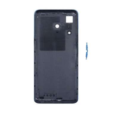 Задняя крышка для Tecno Spark 10C (синяя) &mdash; 1
