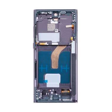 Дисплейный модуль с тачскрином для Samsung Galaxy S22 Ultra (S908B) (черный) (TFT) — 1