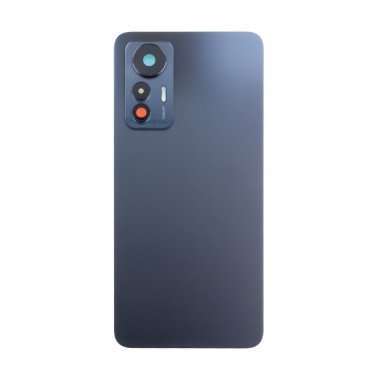 Задняя крышка для Xiaomi 12 Lite (черная) премиум &mdash; 2