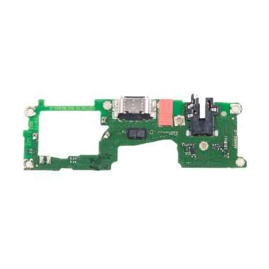 Шлейф для Realme 8 Pro плата на системный разъем/разъем гарнитуры/микрофон премиум — 1