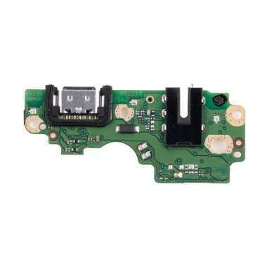 Шлейф для Infinix Hot 50 Pro плата на системный разъем/разъем гарнитуры/микрофон премиум &mdash; 1