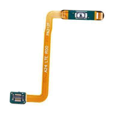 Шлейф для Samsung Galaxy A24 4G (A245F) на сканер отпечатка пальцев (черный) &mdash; 1
