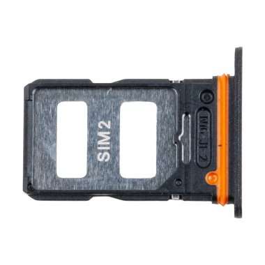 Контейнер SIM для Xiaomi Poco X6 5G (черный) — 1